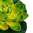 thumbnail image 7 of Unique Bargains 1pcs Garden Ponds Pool Decoration Artificial Lotus Flower Green, 7 of 7