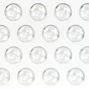 500pcs Vending Machine Empty Round Clear Capsules 2” 50mm - Bulk Capsule for Toy Gumball Machines Small Containers Surprise for Kids Party Favor Prize