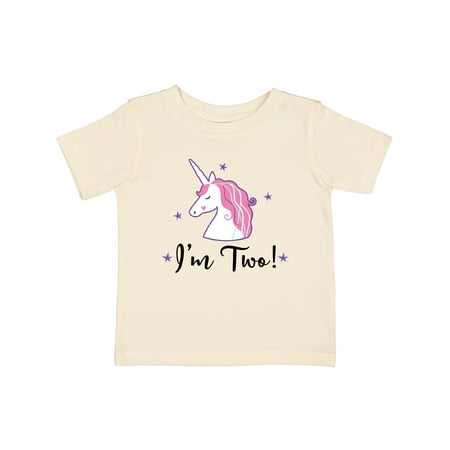 

Inktastic 2nd Birthday Unicorn Party Gift Baby Girl T-Shirt