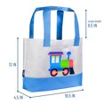thumbnail image 2 of Wildkin Toddler Beach Tote for Boys Print Graphic Sturdy Handles (Trains, Planes & Trucks), 2 of 5