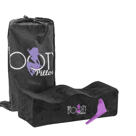 BBL Pillow For Butt Post Surgery, Patented BBL Pillow After Surgery with Drawstring Bag and Female Urinal, BBL Post Surgery Supplies BBL Butt Lift Pillow