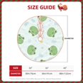 thumbnail image 2 of Sikiie Kawaii Frogs Nativity Christmas Tree Skirt, Jesus Christian Winter Holiday Tree Mat Decoration(30-48IN)48", 2 of 6