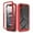 Red, variant on ShieldPlus for iPhone 16e Case 2025, Full-Body Sturdy Shockproof Cover with Build in Screen Protector Camera Lens Cover Heavy Duty Shock Resistant Hybrid Cover,Black