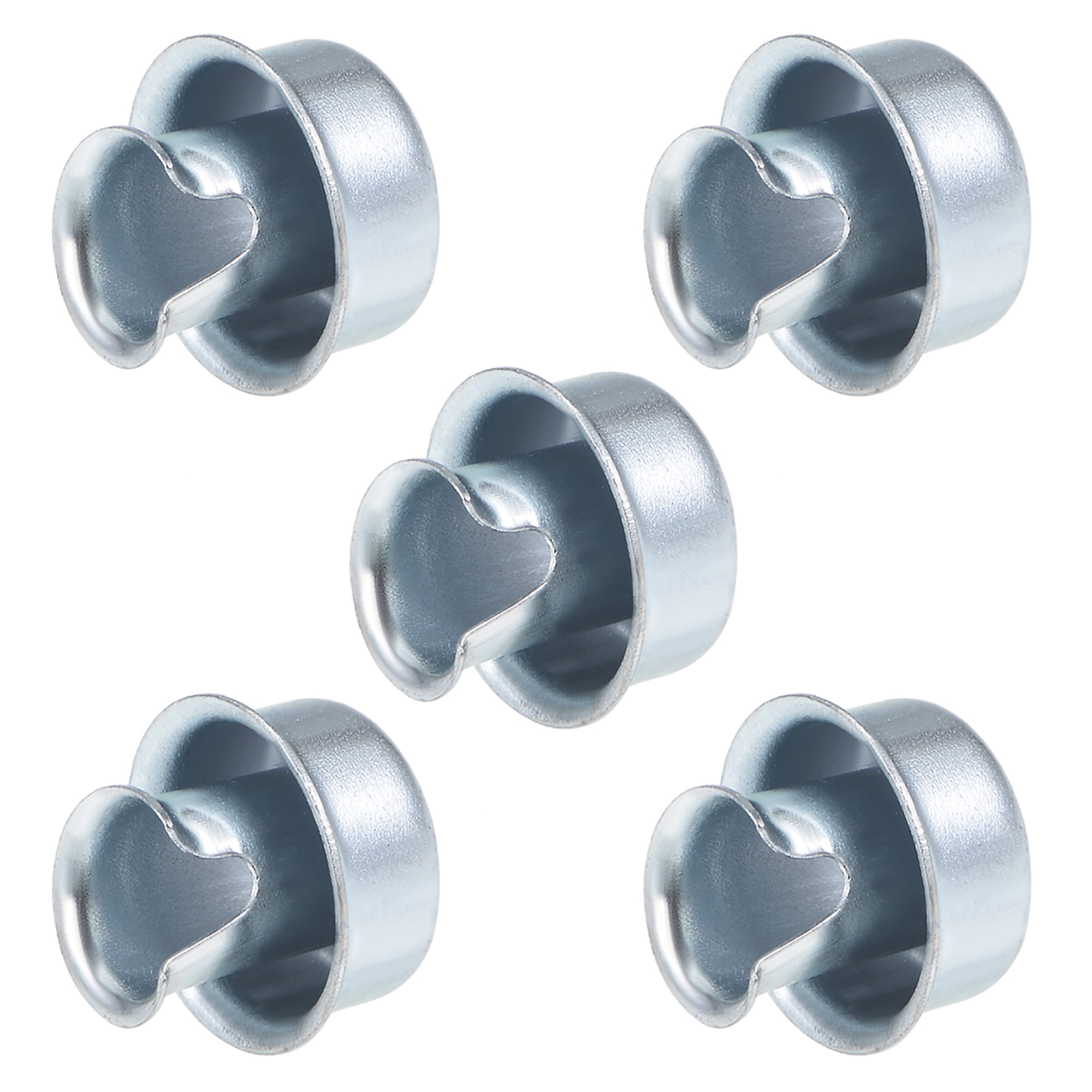 Metal Tube Protector Hose Coupler Joint Fit F8 Conduit Pipe 5 Pcs Walmart Com Walmart Com