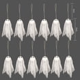 thumbnail image 5 of Pack of 10 Small Hanging Ghost with White Creep Cloth and Black Eyes for Halloween Party Decoration Home/Yards/Garden/Pub/Classroom/Showcase/Living Room Holiday Party Decor, 5 of 9