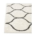 thumbnail image 4 of Unique Loom Trellis Frieze Collection Area Rug - Rounded (3' Square Ivory/Gray), 4 of 7