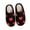 Black, variant on Women'S Slipper Heart Love Indoor Outdoor House Slipper Fuzzy Fluffy House Shoes Valentine'S Day Gift Cute Flat Slides Black US: 8.5