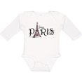 thumbnail image 3 of Inktastic J'aime Paris Girls Long Sleeve Baby Bodysuit, 3 of 5