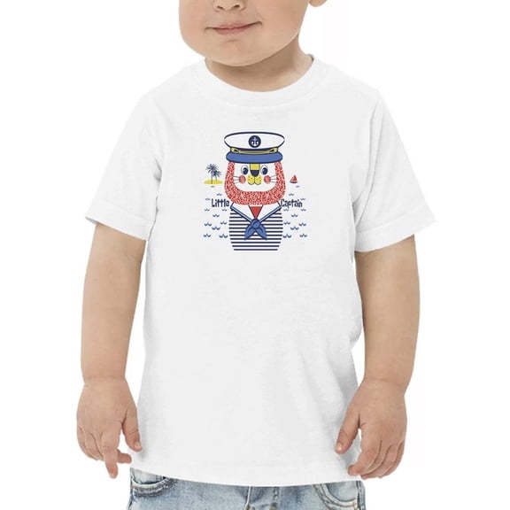 Little Lion Captain T-Shirt Toddler -Image by Shutterstock, 3 Toddler