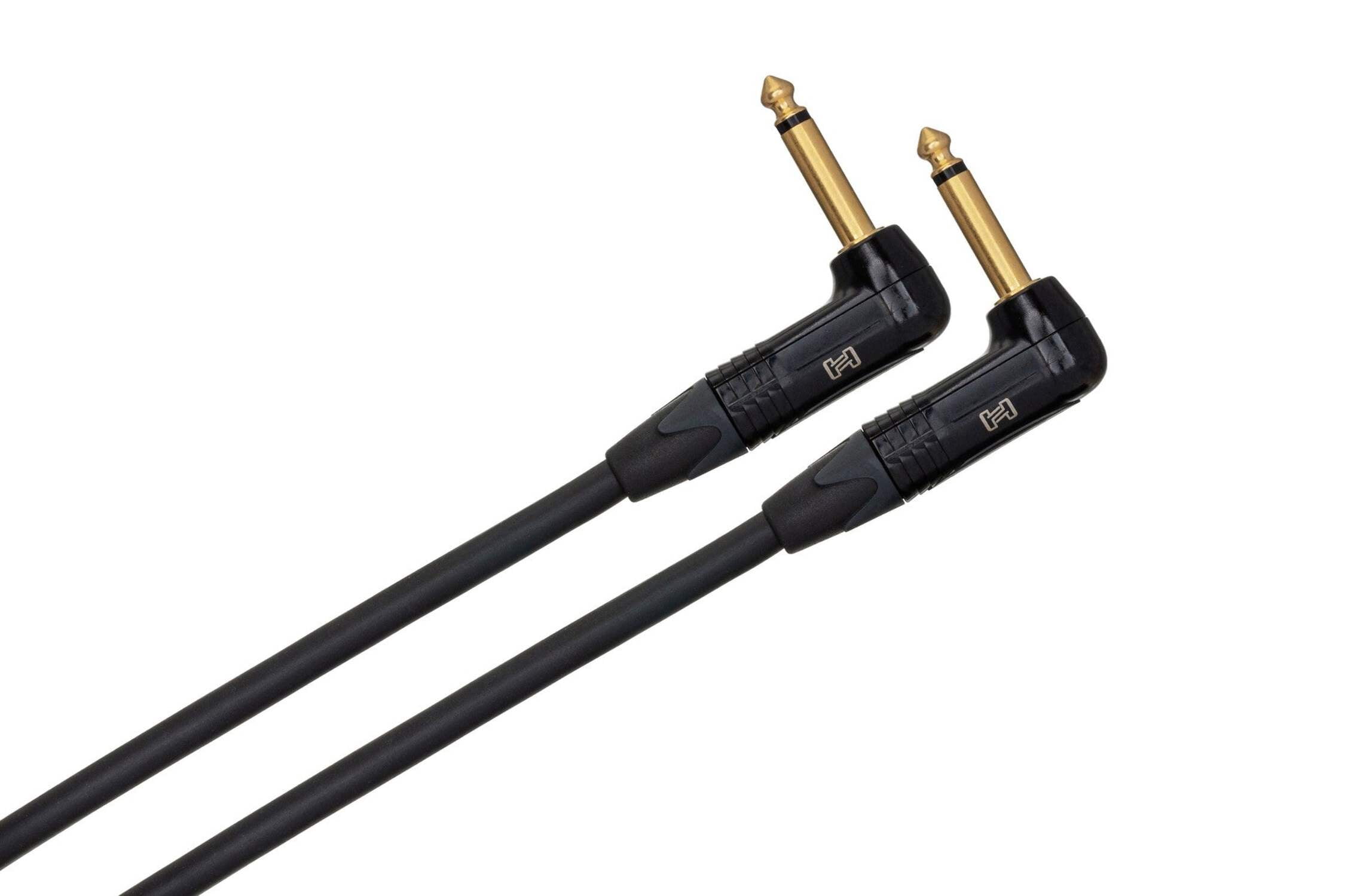 Hosa Edge CGK-015RR Neutrik Right-Angle to Same Guitar Cable, 15 Feet