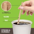 thumbnail image 3 of 10000 Count Wooden Coffee Stir Sticks, Bulk Wood Stirrers for Coffee and Tea, Disposable Drink Stirrers for Hot Drinks, 7.5 Inch Wooden Coffee Stirrers for Home, No Plastic Stir Sticks, 3 of 7