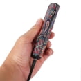 thumbnail image 3 of V6J For IQOS ILUMA ONE Stylish Pattern E-cigarette Drop-proof Cover V5q TPU+PU Leather Anti-scratch, 3 of 5