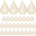 thumbnail image 4 of 30Pcs Unfinished Wooden Crafts DIY Unpainted Fruit Shape Art Crafts for Color Painting, 4 of 6