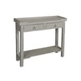 thumbnail image 4 of Sunset Trading Cottage Console Table | 2 Drawers | Shelf | Antique Gray, 4 of 4
