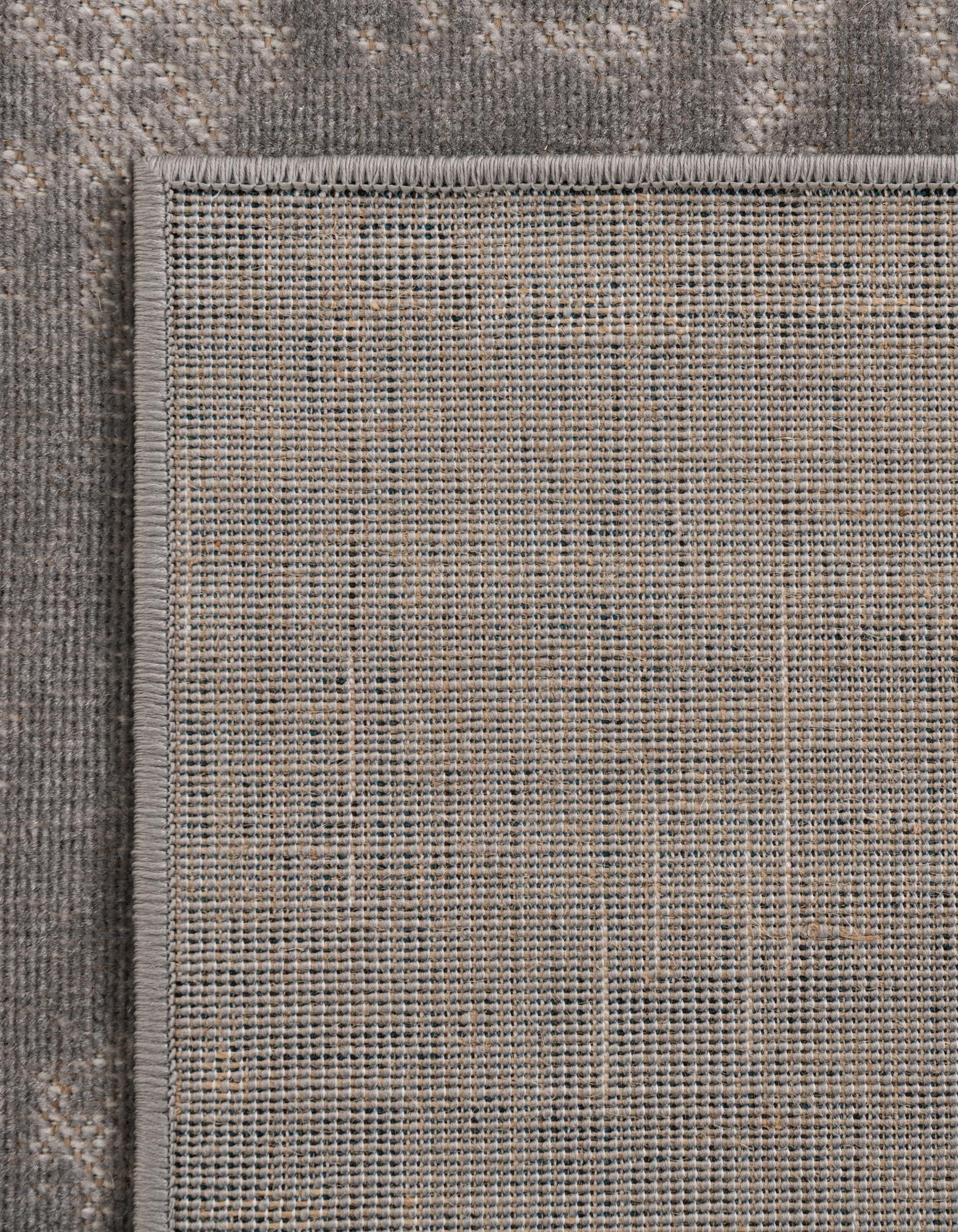 Unique Loom Valencia Collection Area Rug - Seville (5' 3" x 8' Rectangle Gray/Ivory)