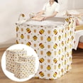 thumbnail image 1 of Bolsa de almacenamiento Non Woven amarilla, Guarda ropa de camas, Amplia capacidad, Diseño práctico, Para mudanzas, Organiza ropa, Tela resistente, Ideal para hogar, Estilo moderno, Accesorio de, 1 of 8