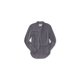 thumbnail image 1 of Aeropostale - Camiseta henley semitransparente para mujer, gris, pequeña, 1 of 1