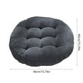 thumbnail image 6 of Meditation Floor Pillow Large Round Floor Cushions for Adults Grass Green Corduroy Floor Seat Pillows Cushion for Living Room Tatami Yoga, 6 of 6