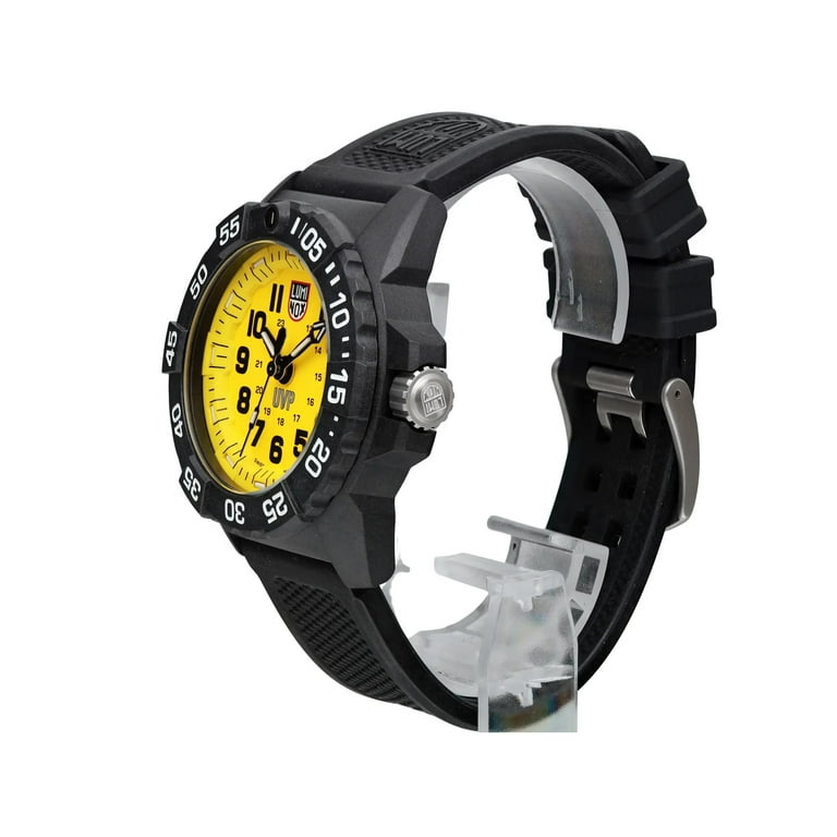 Luminox Navy Seal Scott Cassell UVP 44mm Yellow Dial Mens Watch XS
