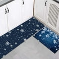 thumbnail image 1 of TIELUTT Christmas Kitchen Carpet and Mat Set 2 of Kitchen Home Winter Floor Mat Floor Decoration Throw Blanket Linen 5x7 Rug Thin Rugs for Living Room Sofa Throw Blanket Soft Area Rug 6x9, 1 of 4