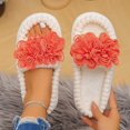 thumbnail image 6 of KANG Cozy Floral Slippers Comfortable Open Toe Fuzzy Home Slippers For Warmth And Relaxation, 6 of 9