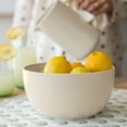 thumbnail image 7 of over&back Coupe Tall Serving Bowl - Stoneware Dishes - All-Occasion Place Settings - 2.1qt - Semi-Matte Ivory, 7 of 7