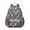 Beagle Dog Dog, variant on Boston Terrier on Red Background Backpack for School,Cute School Bag,Schoolbag with Adjustable Shoulder Straps & Padded Back,13.4"x11"x4.7"