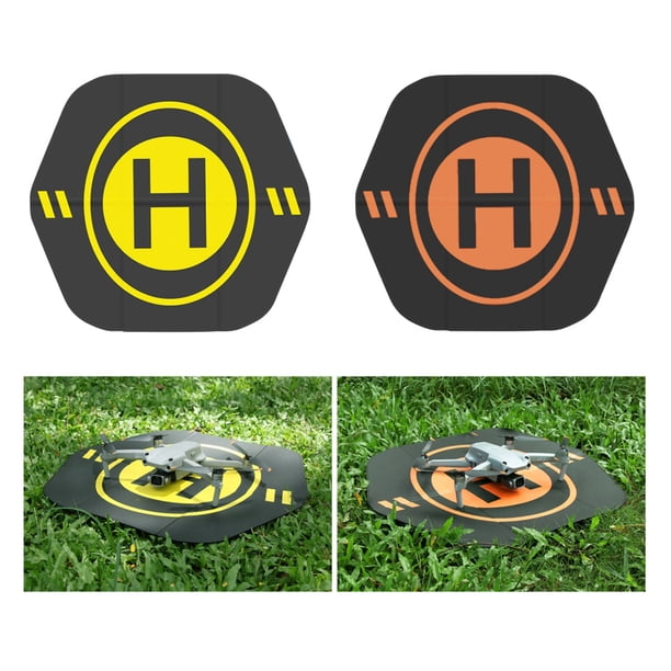 Almohadillas De Aterrizaje Para Drones A Prueba De Agua Compatibles Con Dji Mini Se/Dji Air 2S/Dji Fpv Hexagonal Plegable Drone Leather Alfombrilla De Aterrizaje De Color De Doble Cara Sweethay EL016254-00