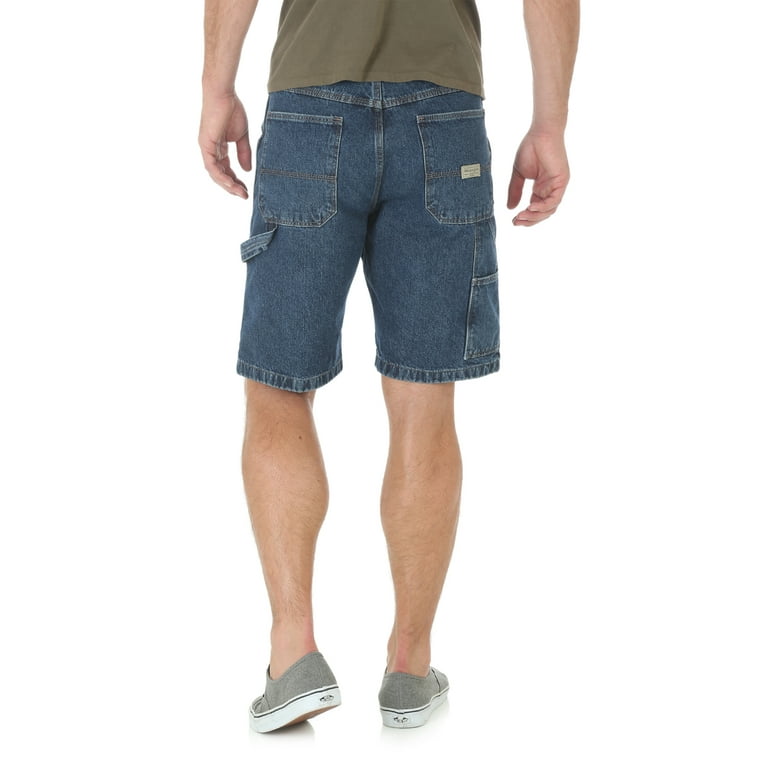 Mens denim top shorts walmart