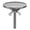 silver, variant on Stainless Steel Metal Sink Hole Cover Kitchen Faucet Hole Cover Tap Hole Plug for Leakage Prevention