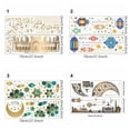 thumbnail image 2 of Party Supplies Home Decoration Window Decals Muslim Ramadan Moon Star Lantern Eid Mubarak Wall Sticker 6, 2 of 8