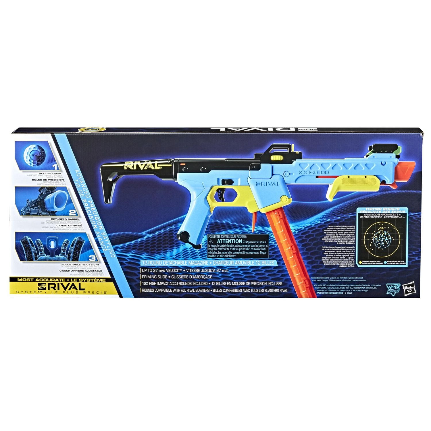Nerf Rival Pathfinder XXII-1200 Blaster, Most Accurate Nerf