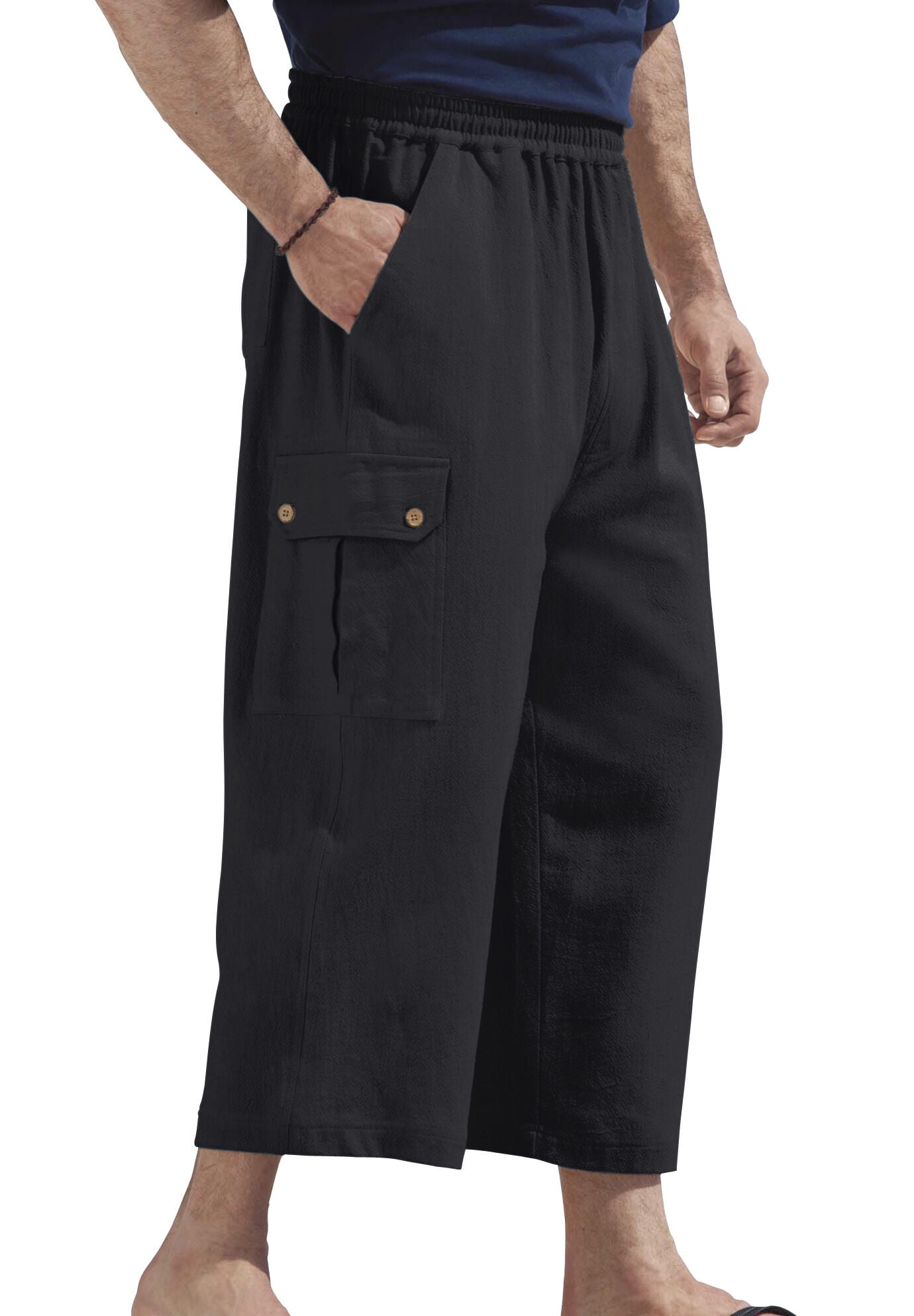 Tall Gauze Cargo Judo Shorts 