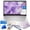 Purple, variant on HP 14 Laptop Thin & Light, Microsoft Office 365(one year), Intel N150 Processor, 4GB Memory, 128GB Storage, Windows 11 S (Purple)