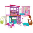 thumbnail image 1 of Barbie Vacation House Playset with 30+ Pieces, Toy for 3 Year Olds & Up - Walmart Exclusive, 1 of 6