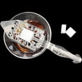 thumbnail image 4 of 4PCS Stainless Steel Absinthe Spoons Vintage Cocktail Bar Glass Cup Drinking Filter Hollowed Out Absinthe Spoon, 4 of 5