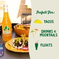thumbnail image 2 of Jarritos Mandarin Soda Mexican Soft Drink, 12.5 oz Glass Bottles, 12 Pack, 2 of 7