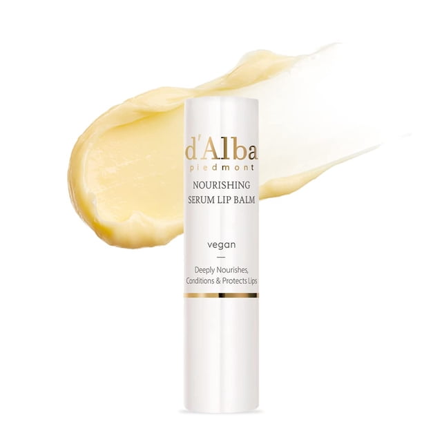 Bálsamo labial nutritivo Lip Butter d’Alba White Truffle Serum vegano