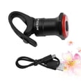 thumbnail image 3 of EeaseMX 1 luz trasera con sensor de seguridad para bicicleta, luz trasera inteligente con carga USB y luz de freno., 3 of 7