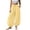 Yellow, variant on HappyYEE Women’s Baggy Balloon Pants Elastic Waist Wide Leg Joggers with Pockets Loose Fits Cuffed Ankle Lightweight Travel Trousers M