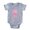 Heather Grey, variant on CafePress - Pink Prizeribbon_New - Cute Infant Baby Football Bodysuit