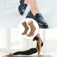 thumbnail image 6 of Unique Bargains 1 Pair Five Toe Socks Soft Thickening Warmth Socks for Women  Brown, 6 of 6