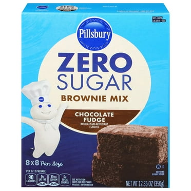 Pillsbury Zero Sugar Chocolate Fudge Brownie Mix - 12.35 oz