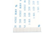 Uxcell B Type AWM 20624 80C 60V VW-1 Flexible Flat Cable FFC 0.04 Pitch 20 Pin 7.87 20Pcs