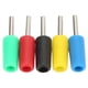 thumbnail image 4 of 10Set Straight Banana Plug Brass PE Bananas Cable Connector for Welding Machinery Automobiles, 4 of 5