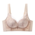 thumbnail image 6 of Bixock Push Up Bra for Women No Underwire Wireless Bra Back Abjustable Thin Straps Thin Soft Stretch Light Weight Women Under Wear, 6 of 6