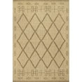 thumbnail image 2 of nuLOOM Moroccan Transitional Machine Made Beige Area Rug, 5’x7’”, 2 of 2
