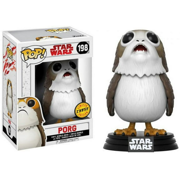 Funko POP! Star Wars Porg Vinyl Bobble Head [Mouth Open, Chase Version]