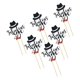 thumbnail image 5 of 6x Cake Topper Card Decoration Supplies para 40 Yuyangstore Toppers de magdalenas hawaianas, 5 of 8