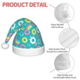 thumbnail image 4 of Rateoe Donut Santa Hat Confortable Christmas Hat for Christmas Party Favors Fit for Kids, 4 of 6